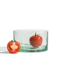 Recycled Glass Serving Bowl