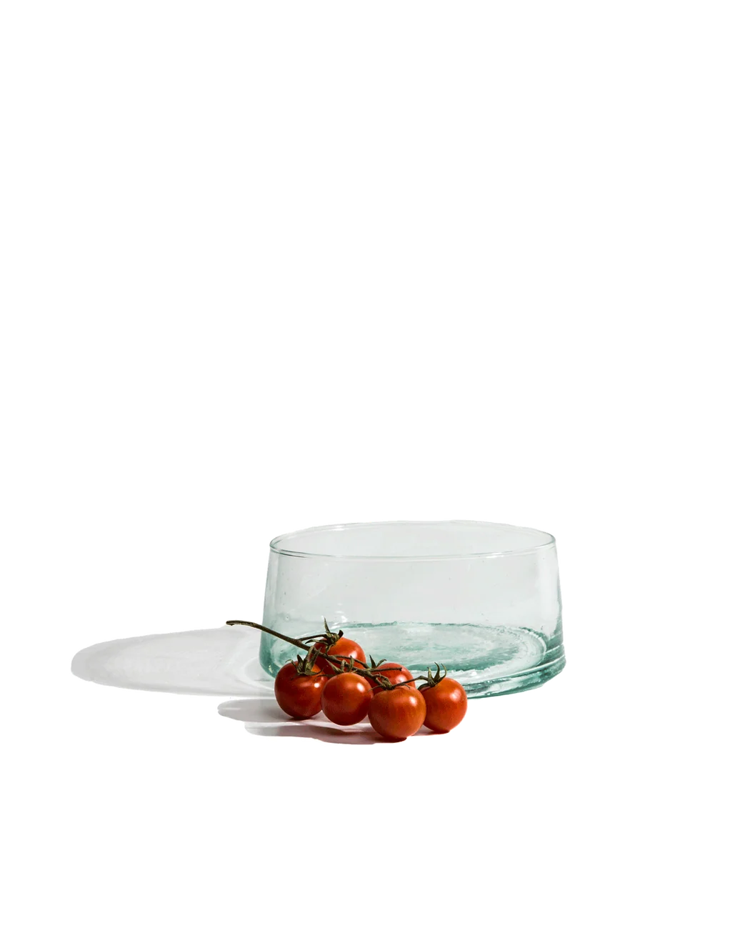 Recycled Glass Serving Salad Bowl
