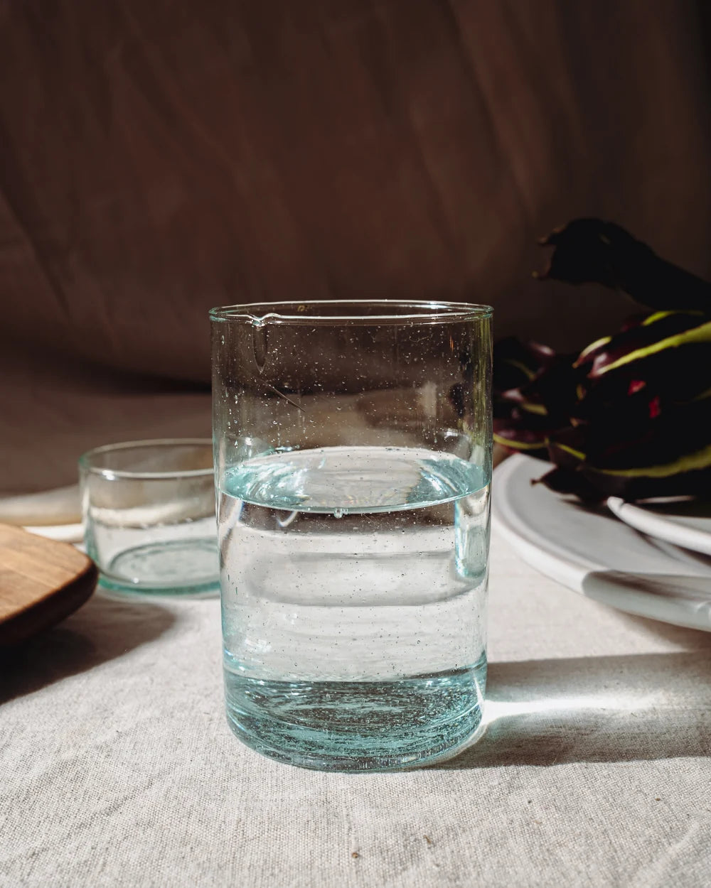 Recycled Glass Tumbler Water Cup Set of 6
