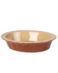 Vintage Oval Ceramic Pie Baking Dish